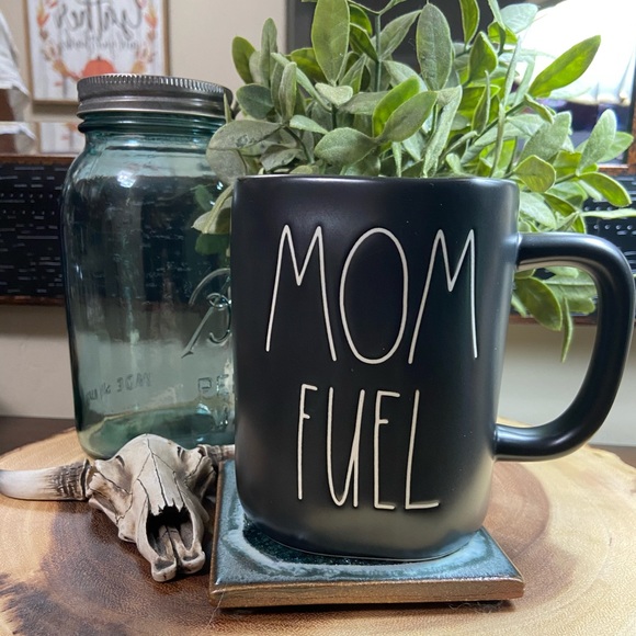 Rae Dunn Other - NEW RAE DUNN MOM FUEL BLACK MUG